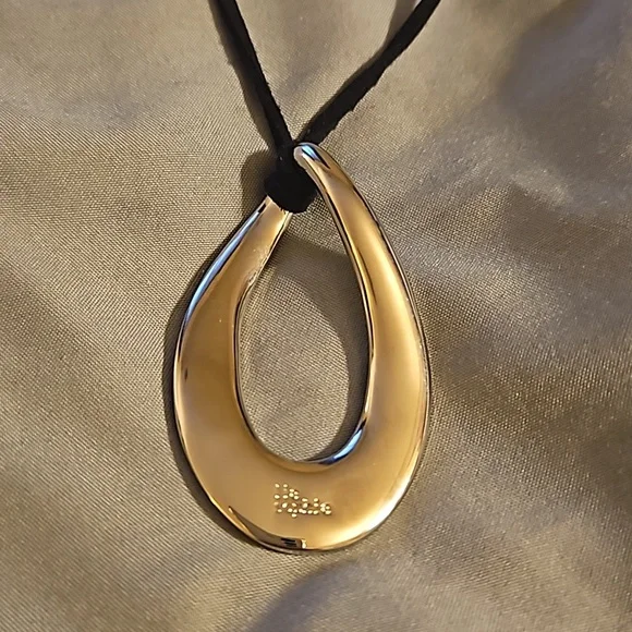 Lia Sophia Teardrop Cord Necklace - Picture 4 of 5